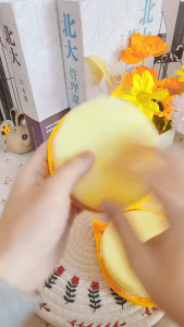 5 PCS Double Sided Cleaning Sponge Household Reusable Hanging Dishwashing Brush Cloth Oil Proof Cloth Kitchen Tools