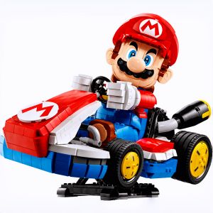 Disney Marioed Standard Kart Bricks 72037 Model Building Blocks Classic Game Racing Car Assembly Toys Home Decor Christmas Gifts