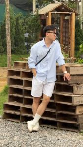 Quần kaki lưng thun nam (Combo 2 Quần Short) quần đùi Kaki chính hãng DVMEN dáng Trên Gối Bản Nâng Cấp