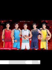 Bộ quần áo bóng rổ cao cấp mẫu mới RockFire chính hãng JP A45