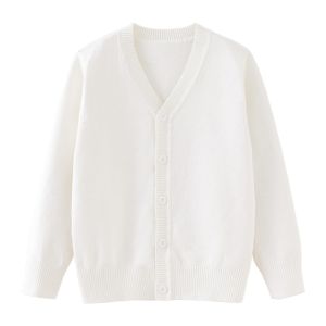 Utridevn | School Style V-Neck Knitwear Pure Color Cardigan Parent-Child Clothing