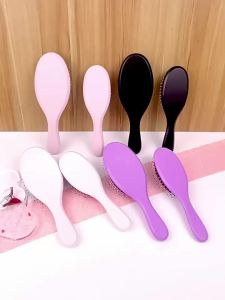 Lady Special Massaging Smoothing Black Boar Bristle Hair Brush