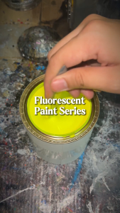 2K Paint AIKKA Fluorescent Paint For Metal Wood Car Motor Paint Aerosol Spray Paint DIY Cat Bancuh Kereta Motorcycle