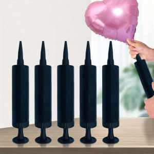 1/3/5Pcs Balloon Pump Balloon Glue Dot Balloons Inflator Accessories Hand Push Air Pump Wedding Birthday Party Decoration Tools