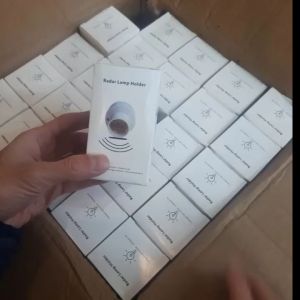 Bộ đuôi đèn cảm biến chuyển động Radar si sóng E27 đui đèn cảm ứng chuyển động