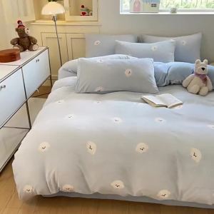 Flannel Winter Bedding Set Four-Piece