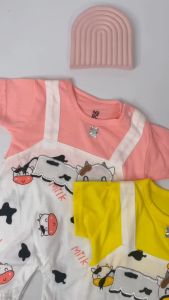 5.5 Baju Romper Bayi Trend Fashion Bordir Cow Cotton