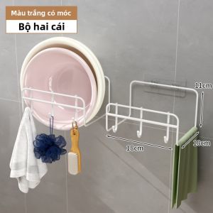 WANGXINGHEYUE | Tủ Đựng Phòng Tắm Treo Tường có móc cho chậu rửa