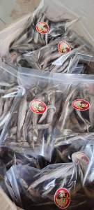 ปลาหลด ปลาหลดนา ตากแห้ง 100%  ( แพค 100 กรัม) หมักปรุงรสอร่อย