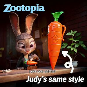 Disney | Cute Carrot Voice Recorder Student Internet Celebrity Toy Ballpoint Pen Small and Special Voice Recorder Gift for Anime Girls