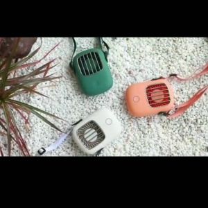 Kipas Angin Portable Kipas min gantungan leher Kipas angin meja kecil Rechargeable Fan 3-Speed