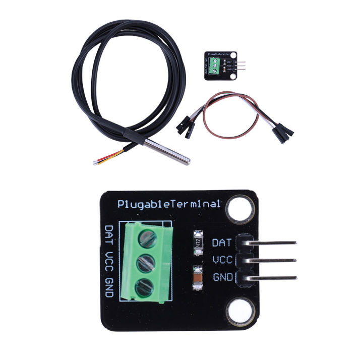 【New Arrival】DS18B20 Terminal Adapter Module Plugable Terminal Adapter ...