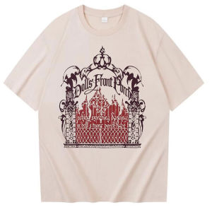 Sanrio | Melanie Martinez Album Hades 2026 T-shirt Man Woman Harajuku Pure Cotton Short Sleeve Top O-neck Casual Shirt for Fans Gift Tops