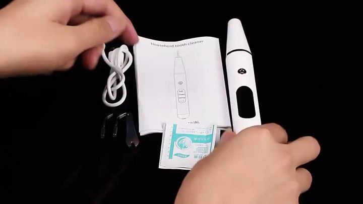 Electric Oral Irrigator Dental Scaler Tooth Cleaning Kit Calculus ...