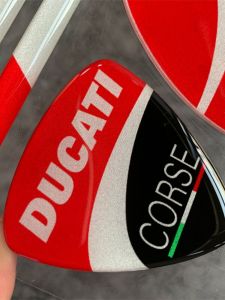 Applicable to Ducati 821/1199 Car Logo Reflective Stickers Motorcycle Helmet Waterproof Modification Decals