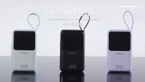 3C [CCC] Pineng PN-892PD Built-in Cable 22.5W Fast Charge 20000mAh Portable Power Bank PN892