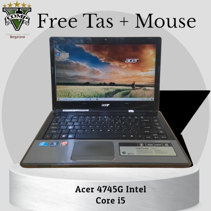 Laptop Acer 4745G Intel Core i5 VGA AMD Ram 4gb HDD 500gb Laptop