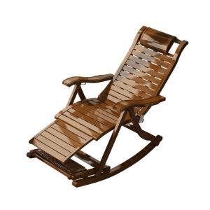 ZHUSHANXIA | Lazy Lounge Sleeping Chair Foldable Bamboo