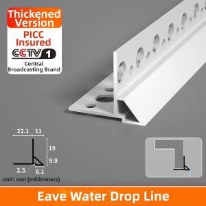 BEIQIVI | Drip Line Aluminum Strip Water Trough