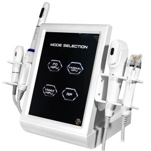 Portable Desktop Hifu No Pain Fat Reduction Face Lifting Slimming Microfocused 9D Hifu Skin Tightening