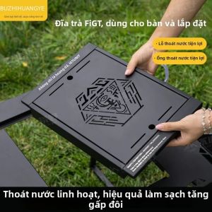 BUZHIHUANGYE | Khay trà cắm trại ngoài trời IGT có thể kéo dài