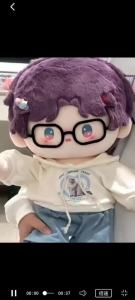 Game Love and Deepspace Stuffed toy Clothing Suit 40cm Qin Che Qi Yu Shen Xinghui Li Shen Xavier Zayne Rafayel ralayo Sylus Caleb Sitting Doll Sports Style White Hoodie Set