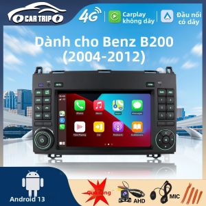 Máy Nghe Nhạc Video Ô Tô 7 Inch Cho Mercedes Benz B200 Màn Hình Cảm Ứng Nguyên Bản Android Bluetooth GPS Dẫn Đường Carplay Radio