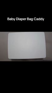 Baby Diaper Bag Caddy Organizer Portable Holder Shower Basket Portable Nursery Storage Basket