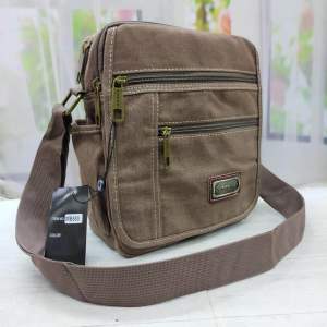 TAS PRIA KANVAS SELEMPANG PREMIUM FORENZI