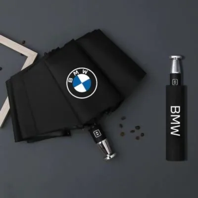ร่มพับอัตโนมัติ BMW โลโก้ กันรังสียูวี แฟชั่น Xiaomi จัดส่งในไทยภายใน 24 ชม