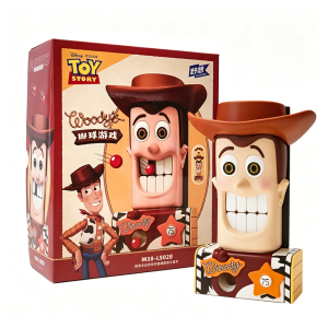 PLEYERID Woody Big Teeth Creative Assembly Building Blocks Model Kit Desktop Throwing Game Party Entertainment Toy Fans Gifts
