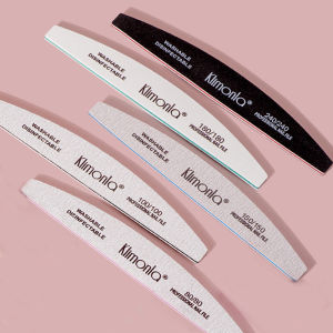5/10PCS Professional Nail Files 100 180 EVA Thickened Nail Files Sandpaper For Nails Manicure Salon Tool Set
