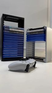 DOBE PS5 Disc Storage Stand 12Slot 18Slot 36Slot for PS4 Xbox Game Disc Packaging Box Display Stand Tower