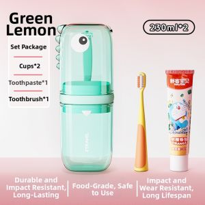 Hayan | Portable Child Travel Toothbrush Cup Set