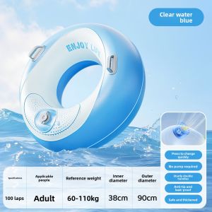 Portable Inflatable Life Jacket Automatic Large Underarm Ring for Children And Adults Anti-Tip Buoyancy Aid Suitable for Swimmers over 3 Years Old