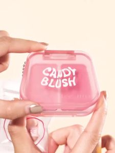 【新品上市】FOCALLURE Two-Color Blush菲鹿儿双色腮红 Palette Repairing Matte Brightening Blue Purple Expansion Shrink Color Sun Red Cream