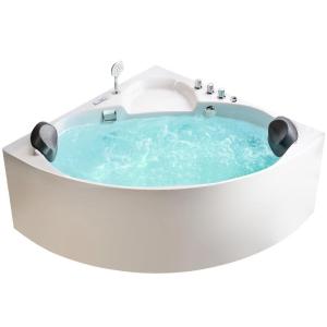 Double Person Triangle Spa Bathtub Smart Thermostat