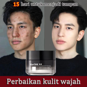 cream pria terbaru pelembab wajah kulit kering dan kusam Permanen Pemutih 50ml