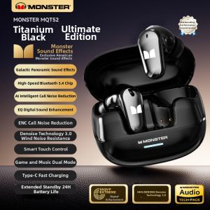 Monster | High Quality Game Noise Cancellation Sport Wireless Earbuds