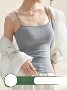 MiiOW | เสื้อกล้ามแขนกุดผู้หญิง Pure Color เสื้อชั้นใน เสื้อชั้นนอก สายเดี่ยว กระชับสัดส่วน ทรงเข้ารูป ดีไซน์หลังสวยงาม