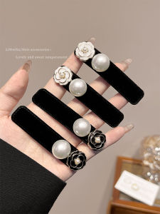 เครื่องประดับผมดอกชาน่ารักสไตล์เกาหลีสำหรับผู้หญิง คลิปผมแบบใหม่ปี 2023 ทรงครึ่งหัว ปิดหน้า กิ๊บติดผมแบบ BB ประดับผมสำหรับผู้หญิง