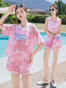 Barbie | Womens New Conservative Separate 3pcs Swimwear