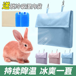 Hassassah Cooling Ice Bed for Rabbits Hamsters And Guinea Pigs Summer Pet Cooling Board Hanging Ice Bag Heat Dissipation Board