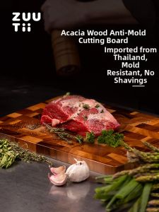 Zuutii | Thai Acacia Wood Thickened Cutting Board