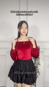 ONEFASHIONMALL Bra Busa Wanita Warna Polos Seamless Bra Invisible Tanpa Tali Seksi Motif Kait Belakang Pakaian Dalam BR082