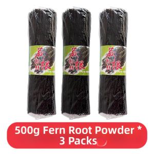Black Spicy & Sour Bracken Starch Vermicelli for Salad & Hotpot Use