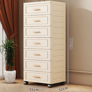 Drawered Thick Storage Box Bedside Organizer Large