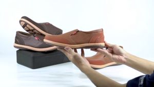 StyleHub Cocoa Elegance | Sepatu Joemen Slip On Kulit - Formal Kerja Tan Coklat J 28