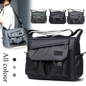 Large Capacity Crossbody Bag for Men Business Handbag Commute Messenger Bag Waterproof Shoulder Bag