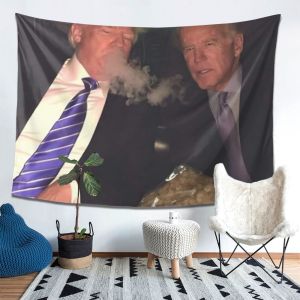 VIKAMA Fun Character Tapestry Fun Living Room Bedroom Wall Decoration Party Dormitory Game Room Soft Decora Divine Room Decora